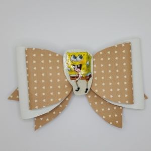 Playful Sponge Bb Hairbow - Fun and Colorful Accessory